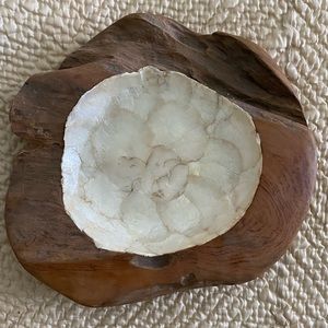 Homegoods | Pearl embellished wooden display bowl